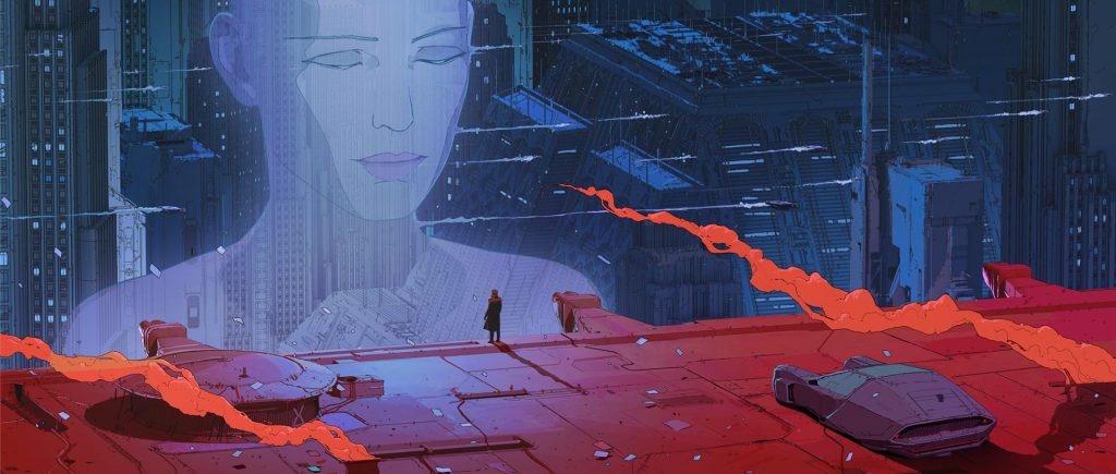Blade Runner poster crop in collaboration with Maciej Kuciara. 