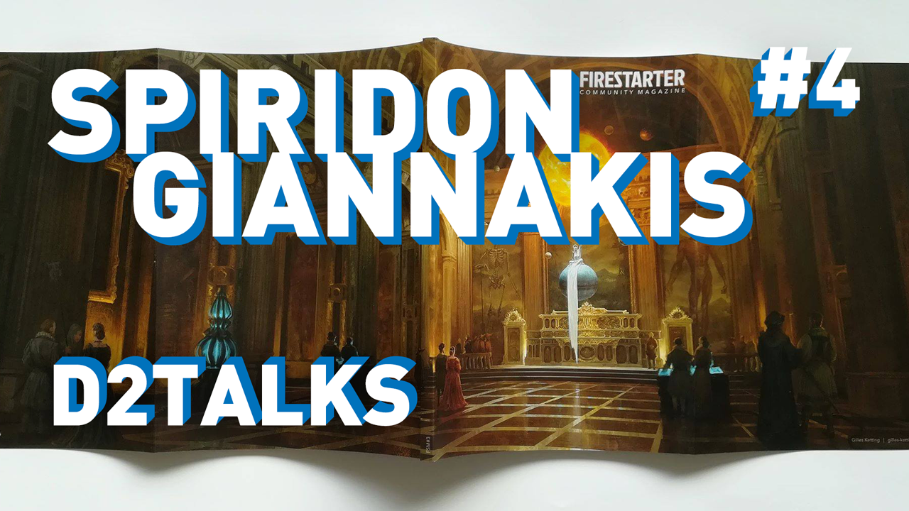 D2 Talks #4: Spiridon Giannakis of FIRESTARTER MAGAZINE